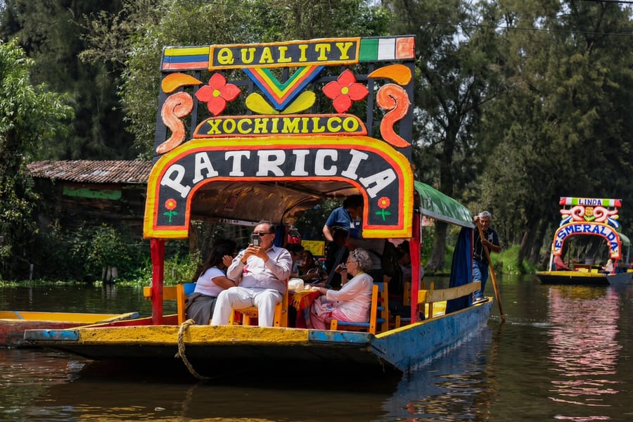 From Mexico: Xochimilco Canals Small Group Boat Tour, Mexico City