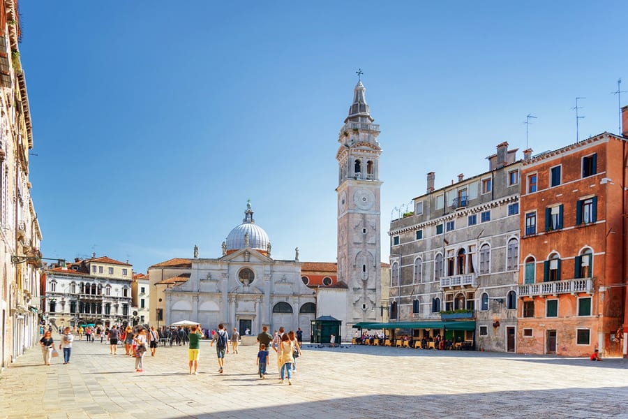 Venice Walking Tour with Grand Canal Gondola Ride, Venice