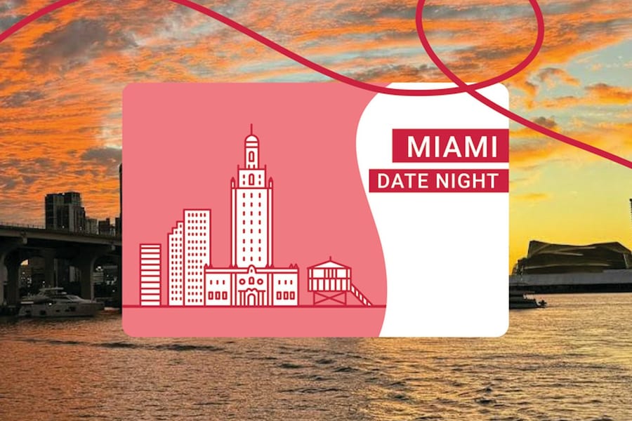 Miami Date Night Package, at Miami City Cards, Miami