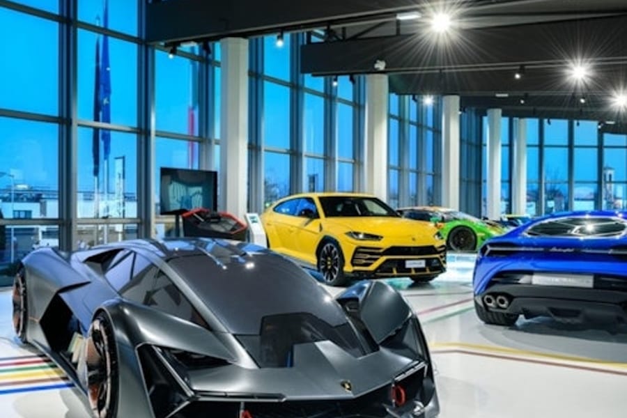 Mga Museo ng Automobili Lamborghini, Ferruccio Lamborghini, Ferrari at Enzo Ferrari, Santagata Bolognese