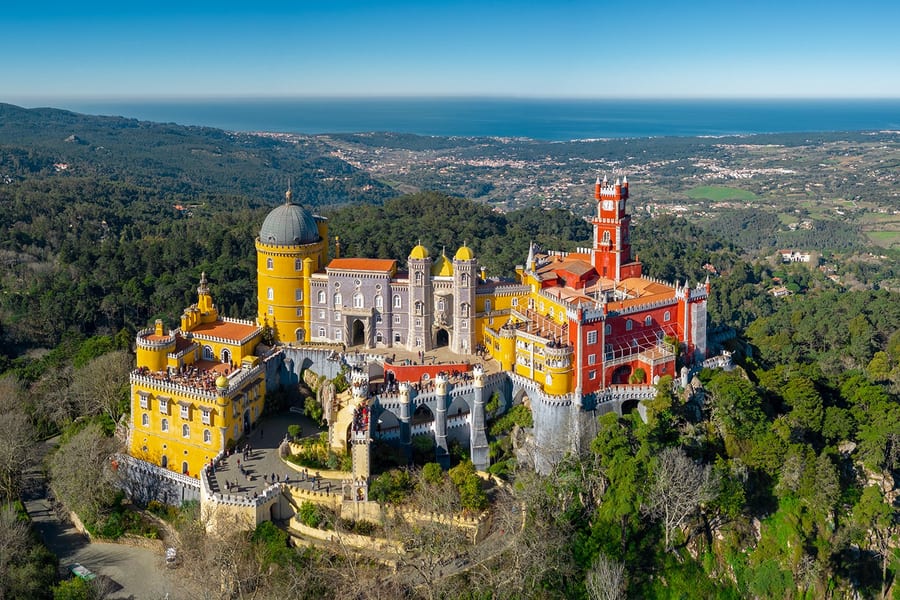 From Lisbon: Sintra, Nazaré, Fátima & Pena Park Full-Day Trip, at Living Tours Lisboa - Tourist Service