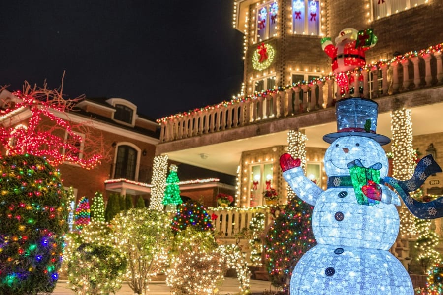 Dyker Heights Luxury Holiday Lights Tour & Hot Cocoa, at New York City Tours, New York