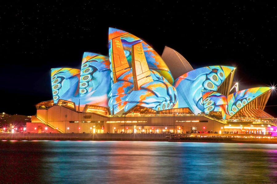 Vivid Sydney Canapés Cruise with Complimentary Drink, Sydney