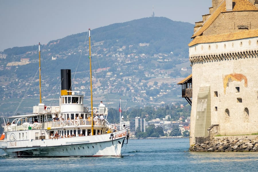 Swiss Riviera Boat Tour, at Lausanne Lake Cruises, Lausanne