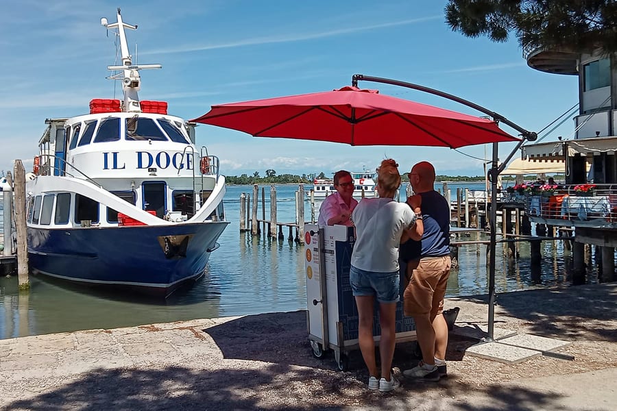 Venice, Murano and Burano Guided Tour from Punta Sabbioni, Jesolo