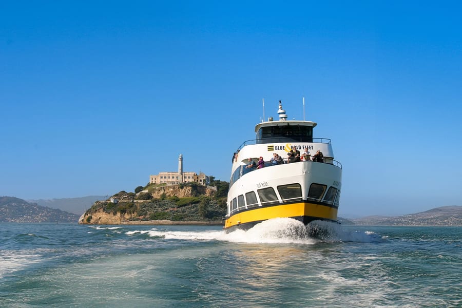Ontsnappen van de Rots Cruise, at Blue & Gold Fleet, San Francisco