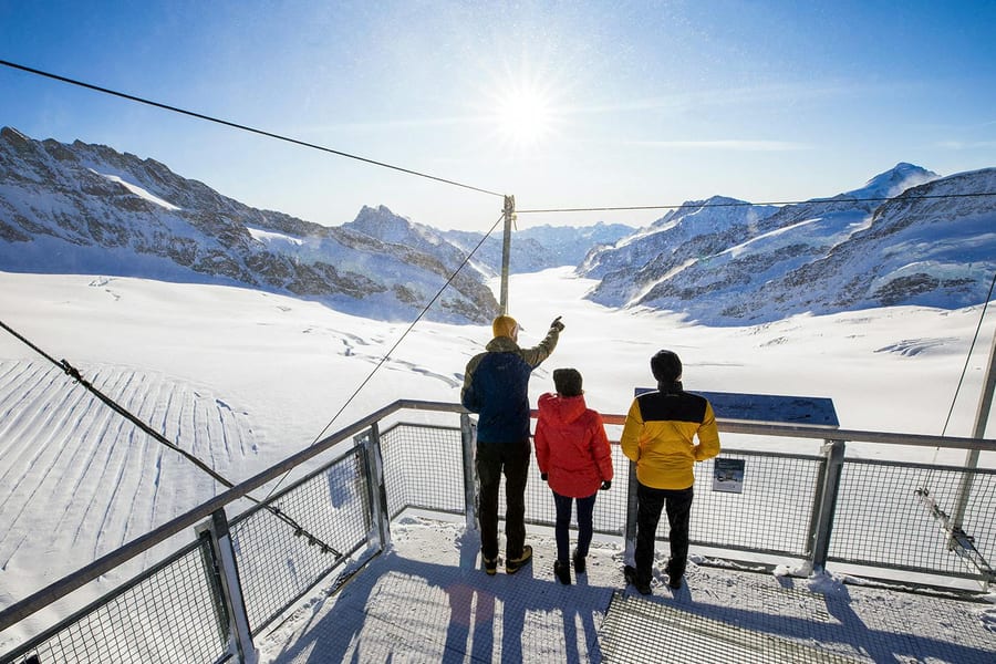 From Lucerne: Jungfraujoch Guided Day Tour, at Zurich, Interlaken