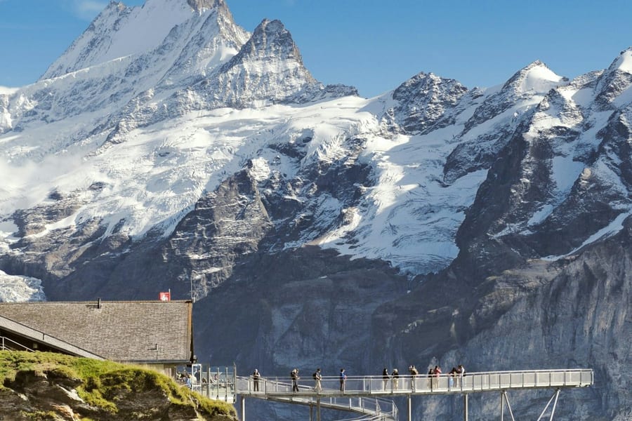 Grindelwald First: Roundtrip Gondola to Cliff Walk from Grindelwald, at Jungfraujoch, Grindelwald