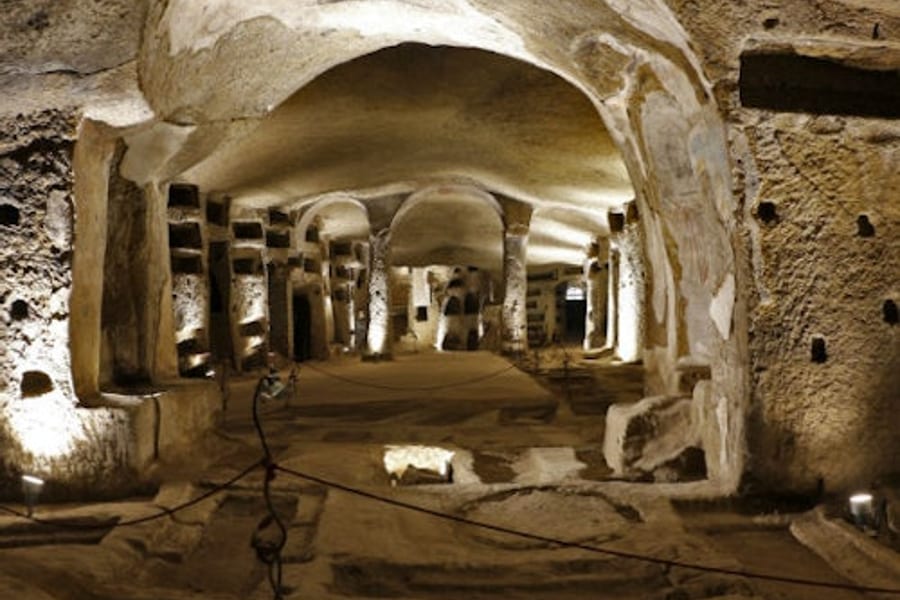 Catacombs of San Gennaro: Guided Tour, at Catacombs of San Gennaro