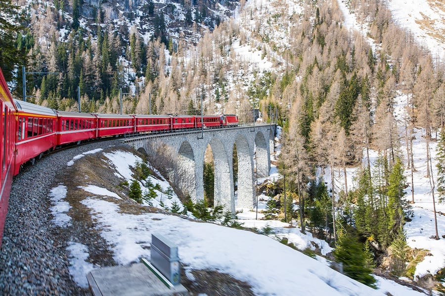 ตั๋วรถไฟเรดเบอร์นินา, Chur