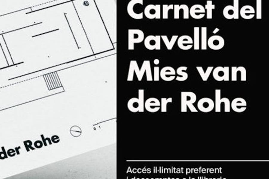 Mies van der Rohe Pavilion Card, at Mies van der Rohe Pavilion