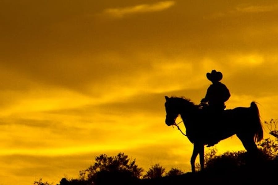 Wild Wild West Sunset Horseback Ride + Dinner