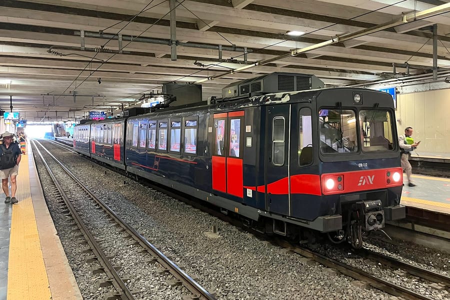 Campania Express One-Way Tickets: Naples to/from Pompeii, at Naples, Pompeii and Naples
