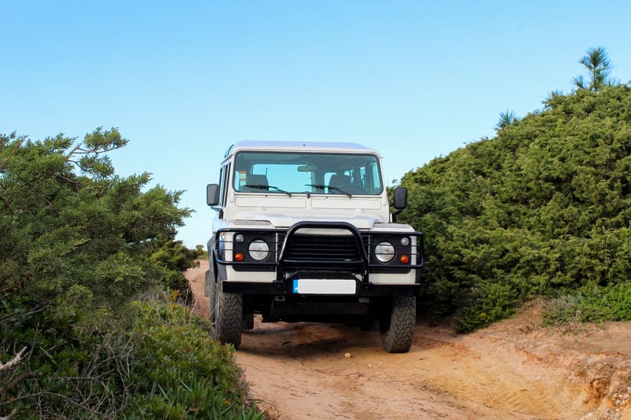 Ξενάγηση με Jeep 4x4 στο Ακρωτήριο Εσπιτσέλ, στο Κάστρο της Σεσίμπρα, στην Αλντέια ντου Μέκου και στο Φυσικό Πάρκο της Αραμπίδα, Lisbon and Sintra
