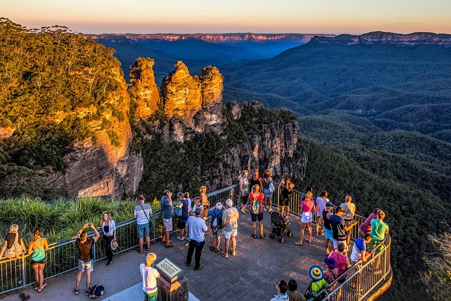 Chuyến Tham Quan Hoàng Hôn Tại Blue Mountains Với Các Chuyến Đi Bộ Có Hướng Dẫn & Đường Mòn Xem Động Vật Hoang Dã, Sydney