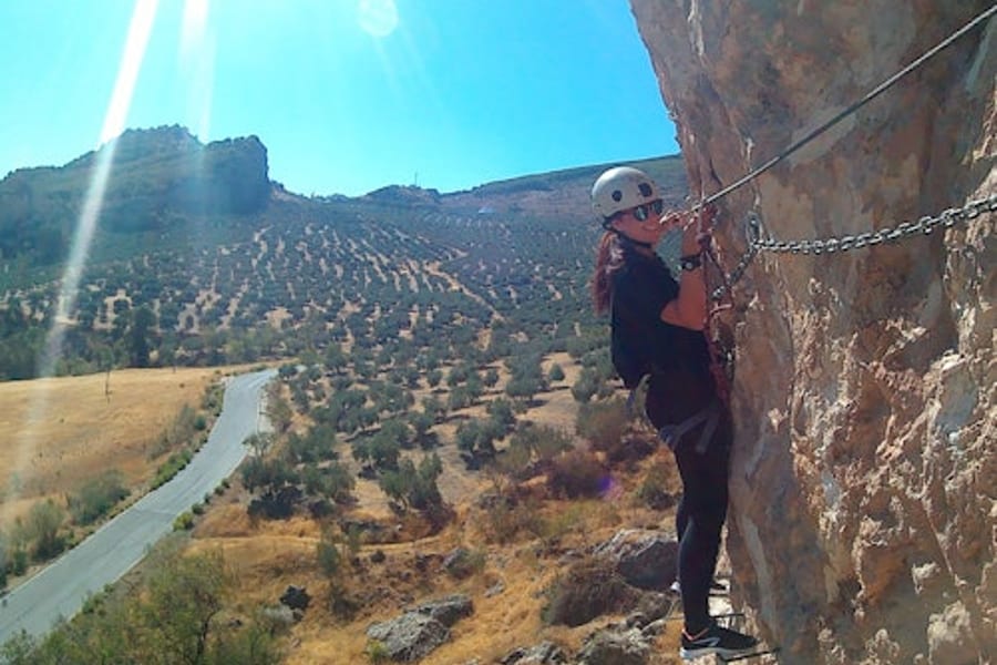 Vía Ferrata de Moclín: Guided Tour from Granada