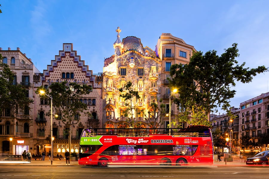 Barcelona Night Bus Tour, Barcelona