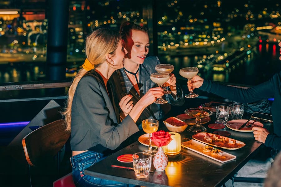 Быстрый вход на А'ДАМ Lookout с вариантами обеда, at A'DAM Lookout, Amsterdam