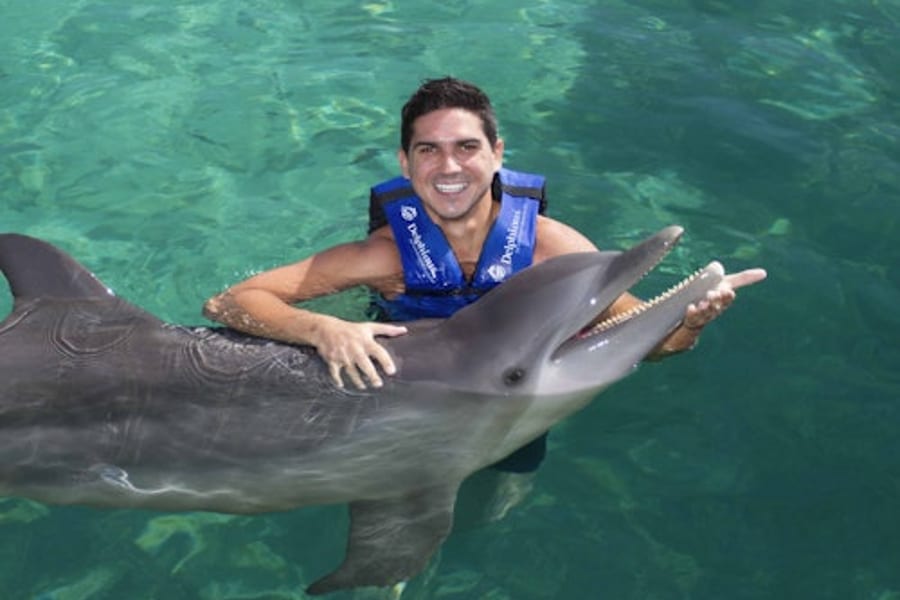 Delphinus Xcaret: Swim with Dolphins, at Delphinus Xcaret