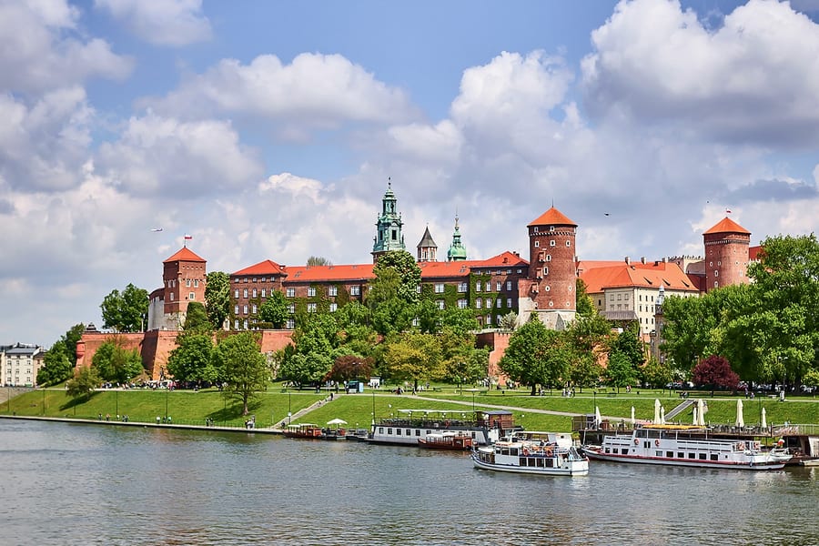 ล่องเรือชมวิวแม่น้ำวิสตูลา จากคราคูฟไปยังทิเนียค, Krakow