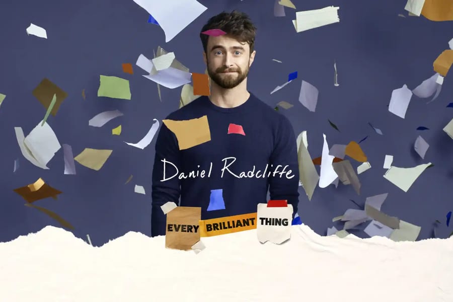 Every Brilliant Thing, at Hudson Theatre