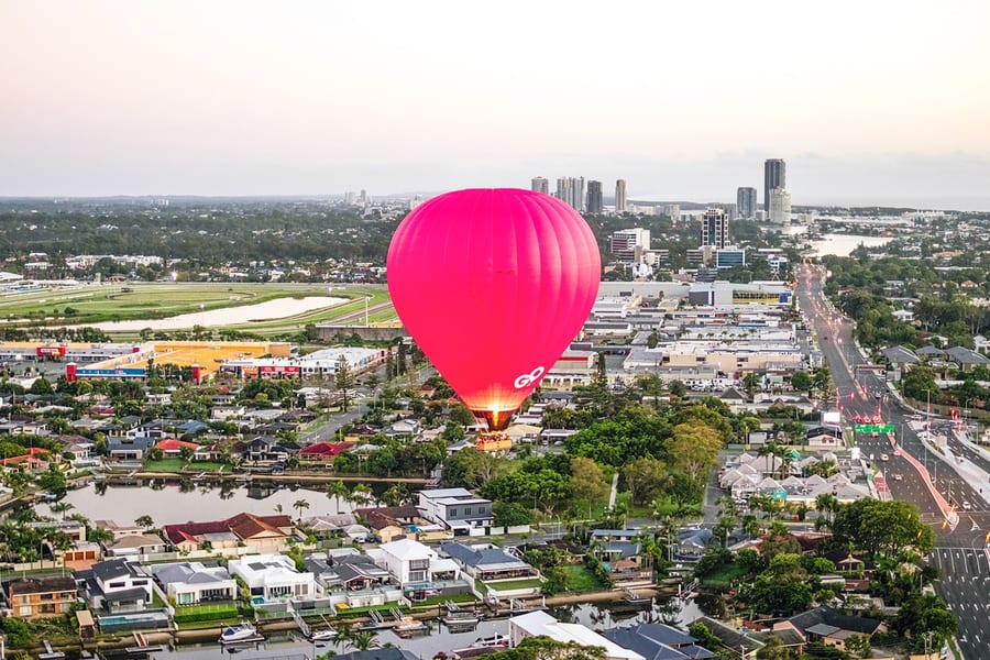 Gold Coast Hot Air Balloon Flight with Transfers, Gold Coast