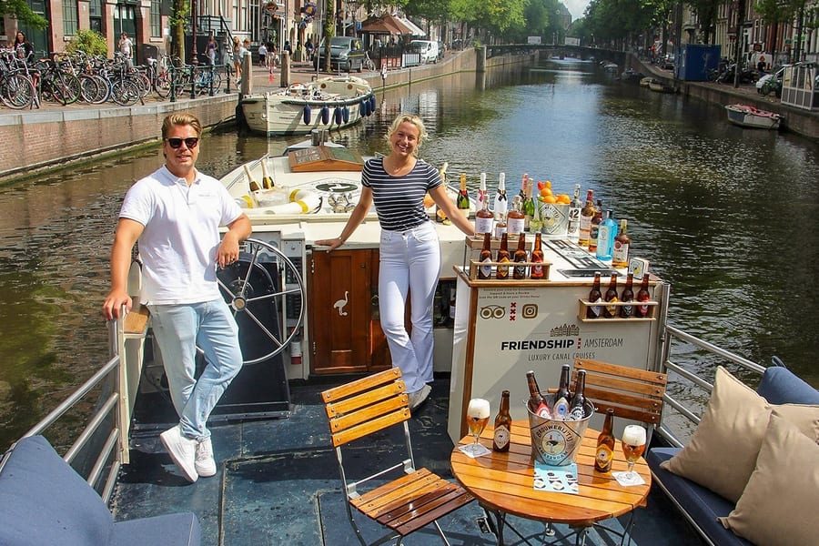 আমস্টারডামে ১-ঘন্টার বিলাসবহুল খাল ক্রুজ, Amsterdam