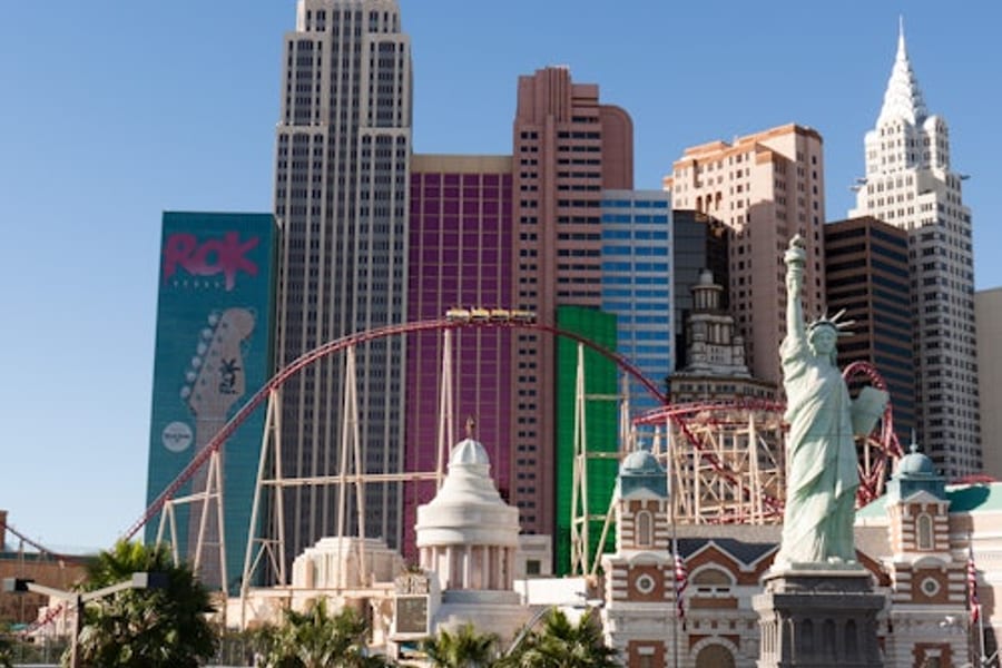 New York-New York Hotelli & Kasino: Iso Omena Vuoristorata, at New York-New York Hotel & Casino, Las Vegas