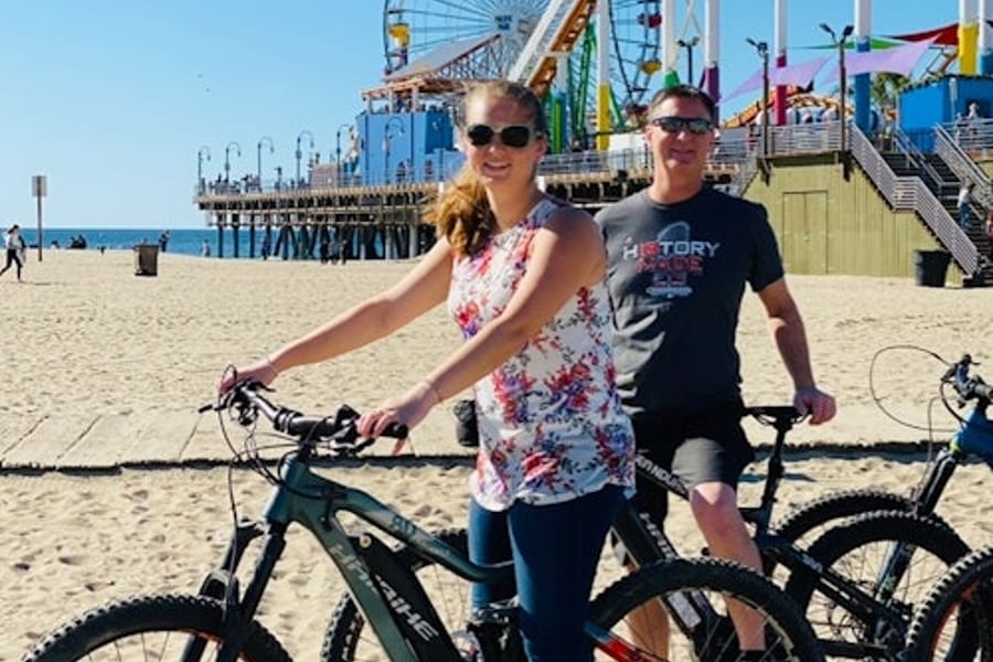 Los Angeles: Tour en bicicleta elèctrica de Santa Monica a Marina Del Rey, at Los Angeles Bike Tours, Los Angeles