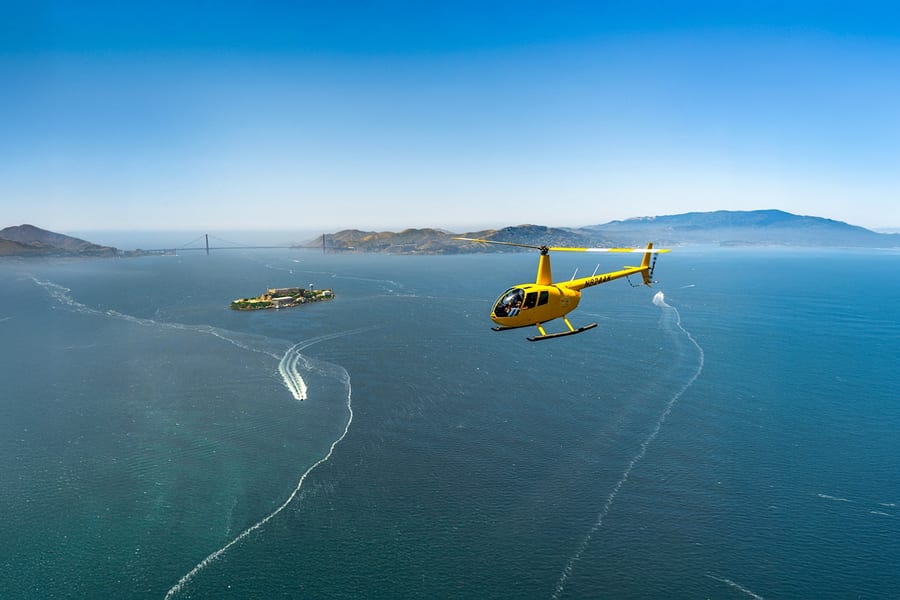 Tour en helicóptero sobre el Puente Golden Gate, San Francisco