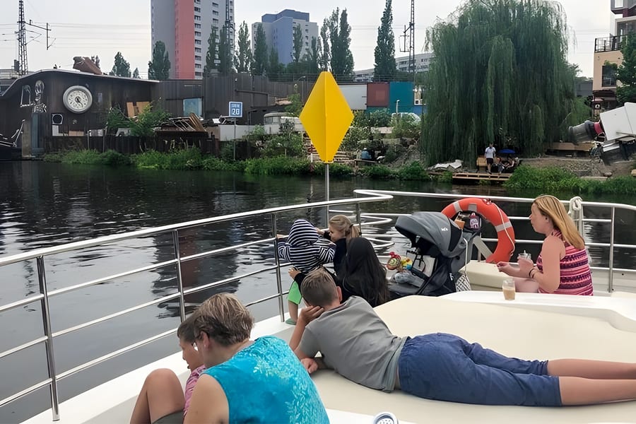 2,5-timers høydepunktscruise i Berlin, Berlin
