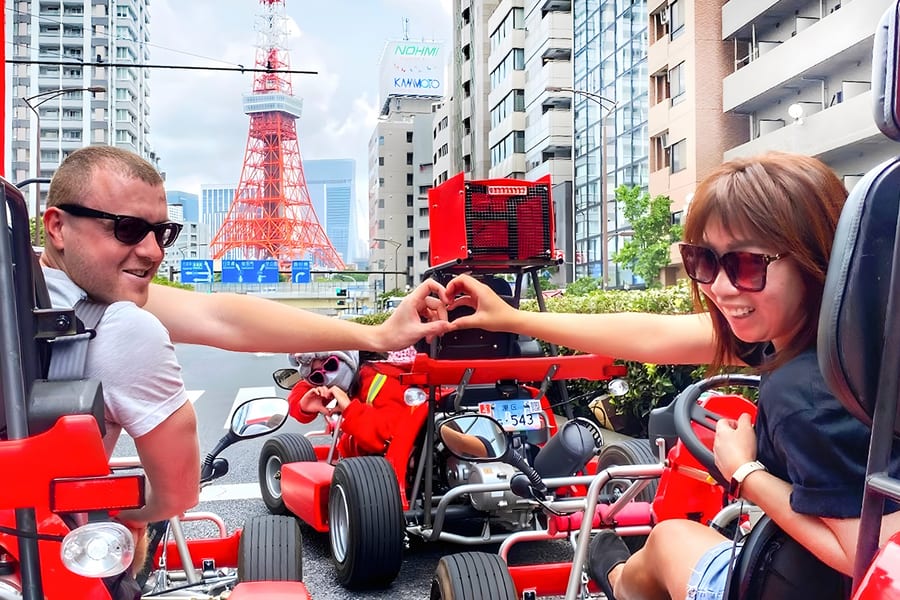 ٹوکیو بے: اسٹریٹ گو-کارٹ تجربہ, at Street Kart Tokyo Bay, Tokyo
