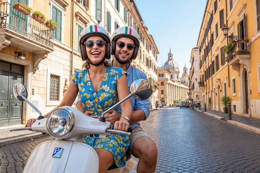 Vespa Food Tour in Rome, Rome