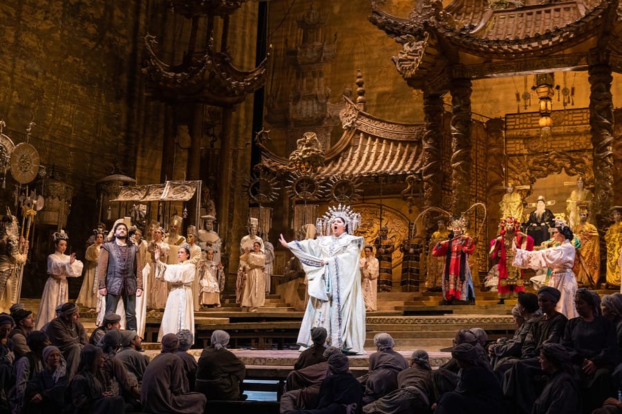 圖蘭朵, at Metropolitan Opera House, New York