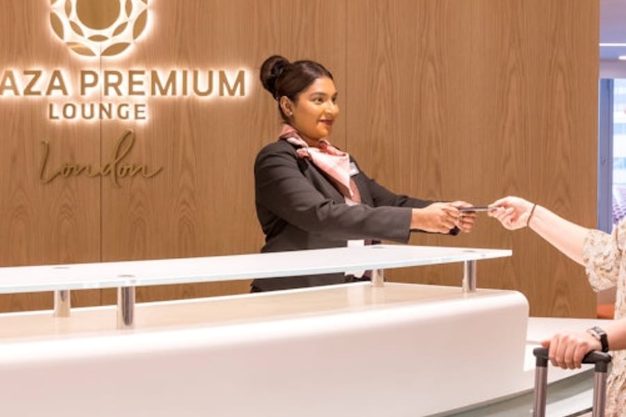 London Heathrow Airport T4: Plaza Premium Lounge Access, at London Heathrow Airport Lounges, London