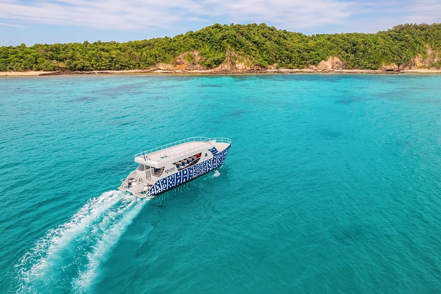 Mula sa Phuket: Phi Phi Island at Maya Bay Sunset Tour sakay ng Whale Shark Boat, Phuket