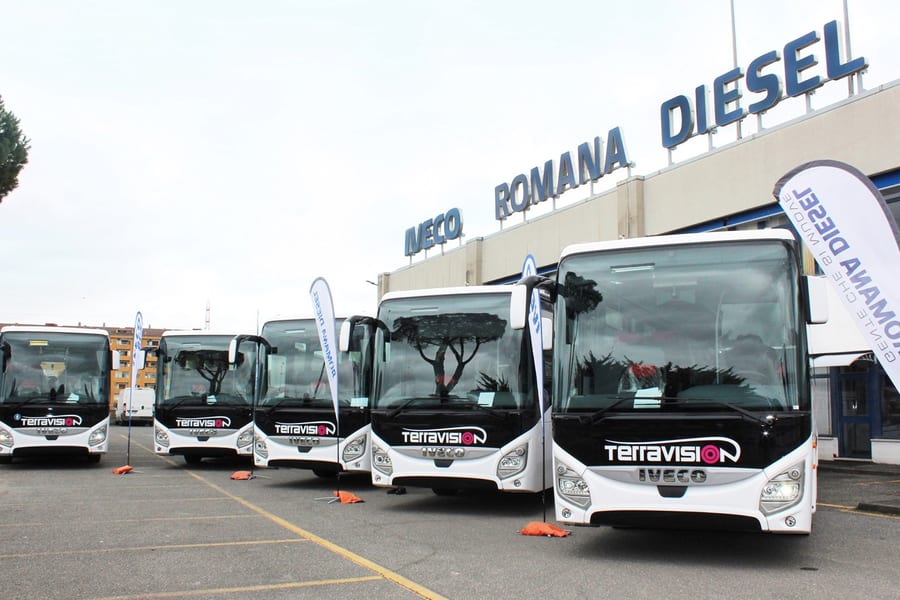 Bus Transfers: Rome Ciampino Airport to/from Rome City Center by Terravision, at Giovan Battista Pastine International Airport