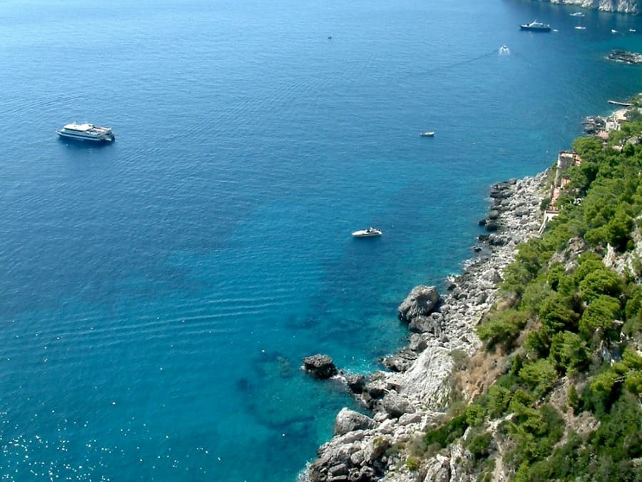 Capri Coast to Coast Boat Excursion