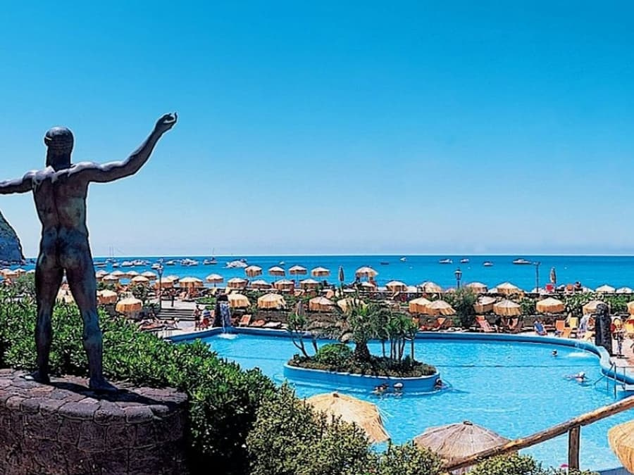 Ischia: Poseidon Thermal Gardens Entry + Hydrofoil + Transfer