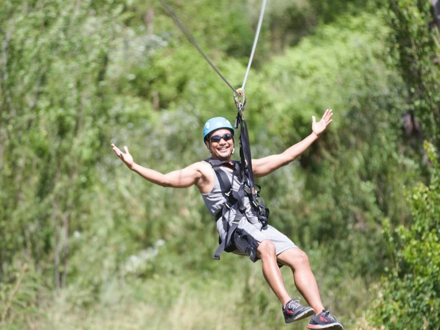 Coral Crater Adventure Park: 6 Ziplines + Roundtrip Transportation