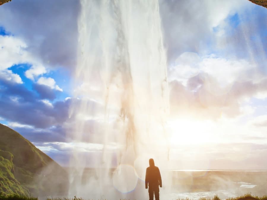 South Coast Waterfalls, Glacier, and Black Sand Beach: Tour from Reykjavik