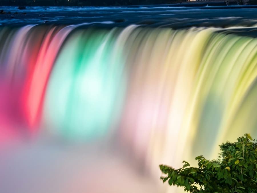 Niagara Falls US: Night Illumination Tour & Optional Maid of the Mist