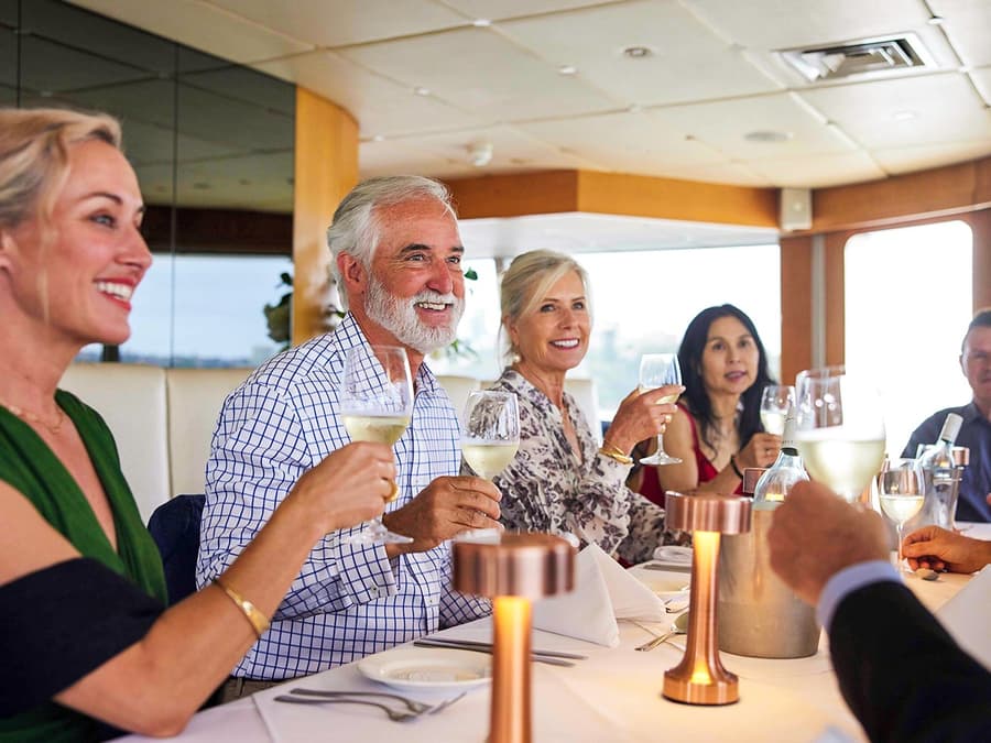 Captain Cook 2 or 3-Course Lunch Cruise on Sydney Harbour