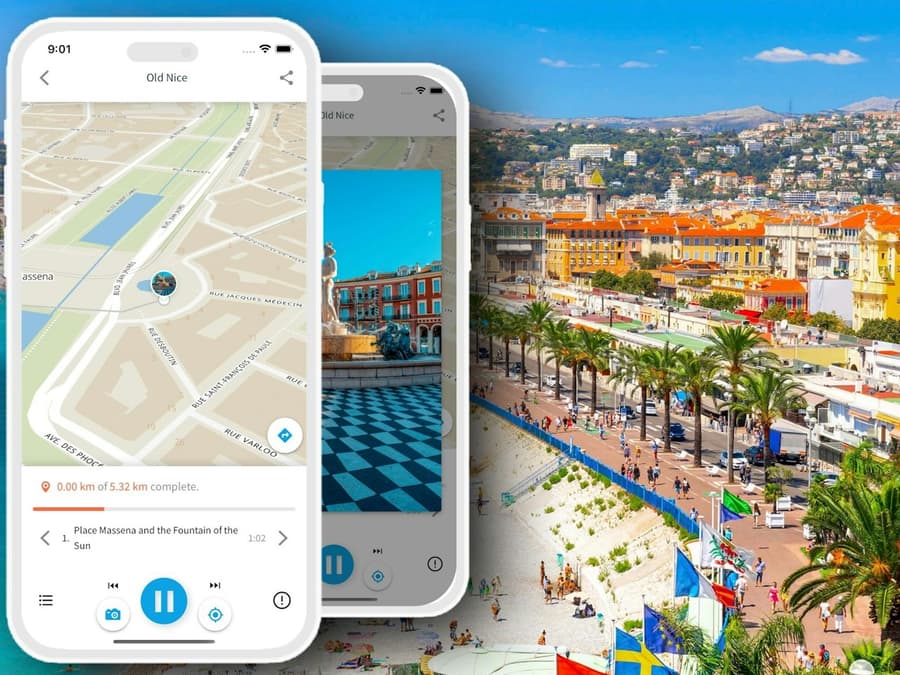 Nice: Audio Guide App by TouringBee