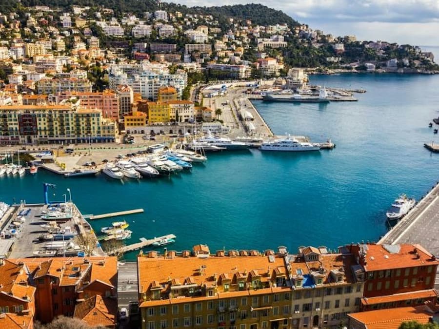 Old Town Nice Cultural Walking Tour with Castle Hill Option