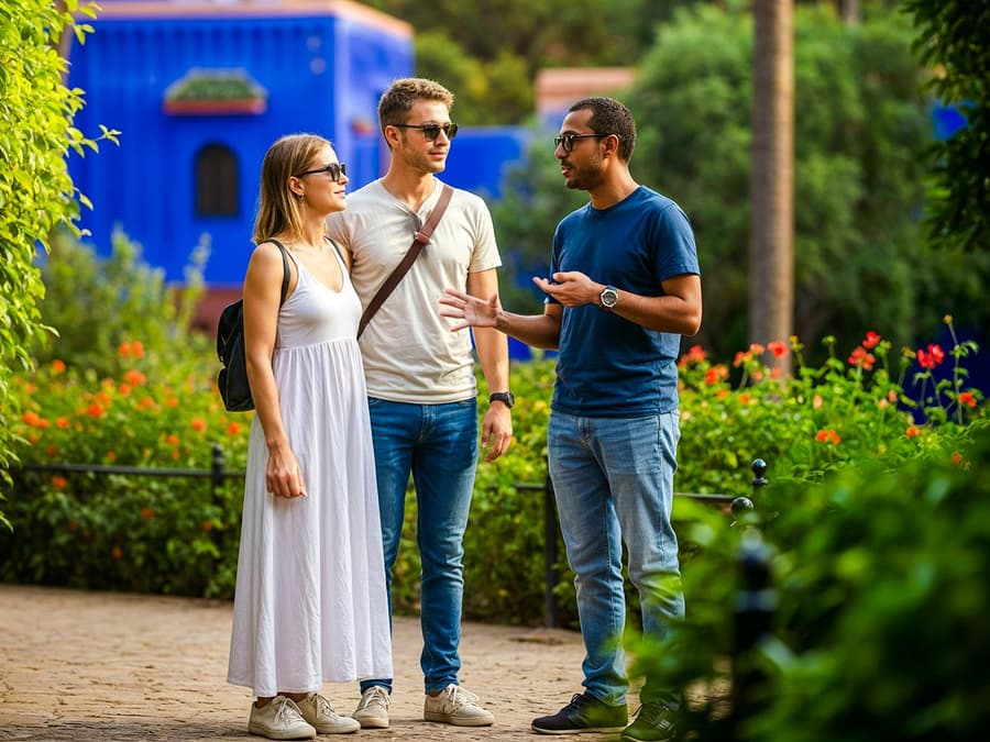 Jardin Majorelle, YSL Museum & Berber Art Museum Entry Ticket with Transport