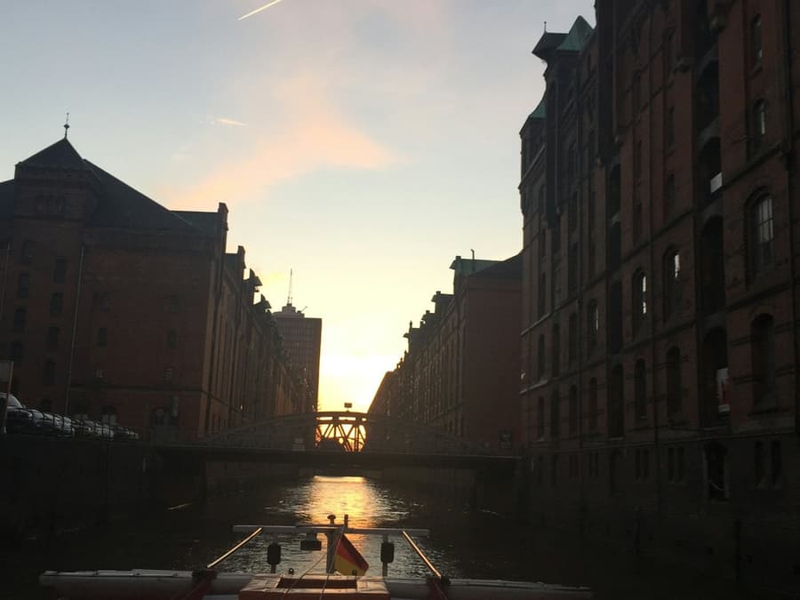 Hamburg: Rejs nocny 1,5-godzinny