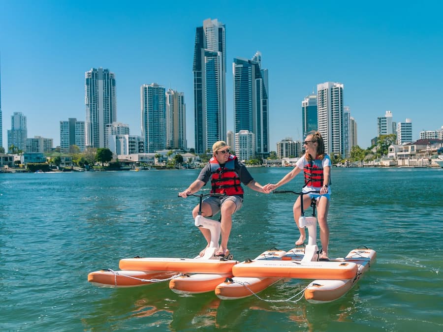 Surfers Paradise: Guided Waterbike Experience