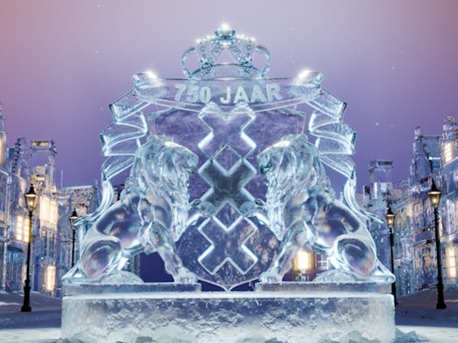 Amsterdam Winter Festival Card
