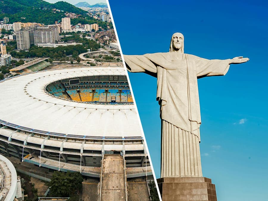 Combo: Maracanã Stadium + Christ the Redeemer by Train